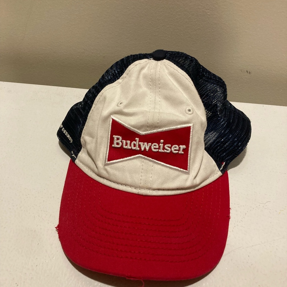 Budweiser Red and White Ballcap